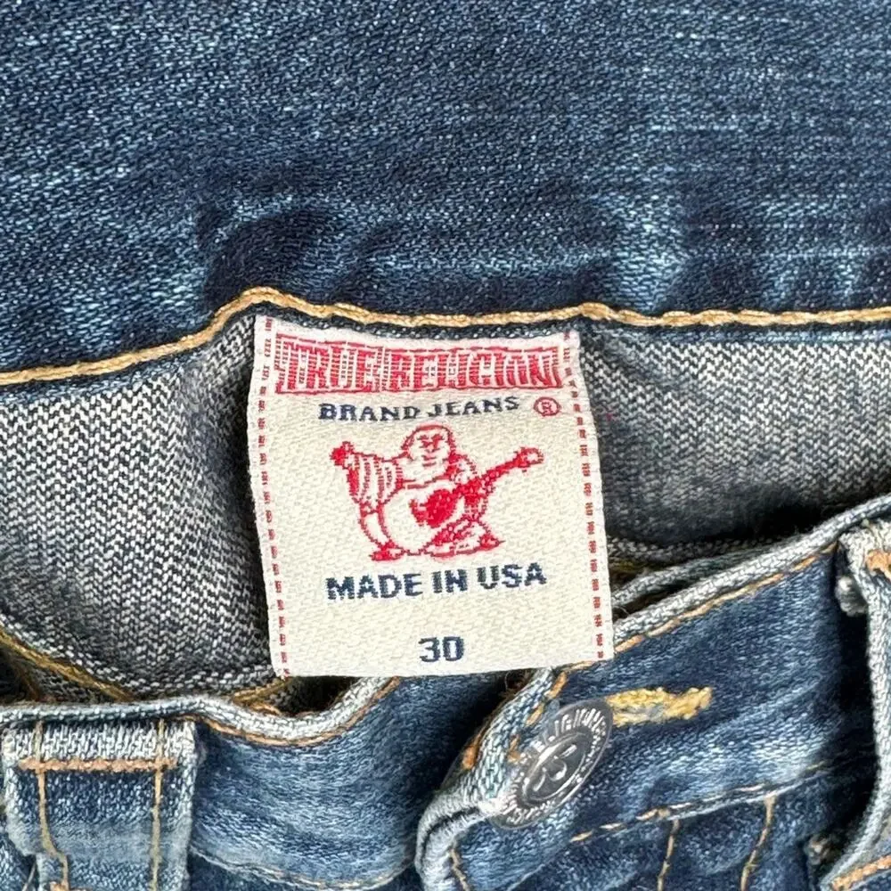 TRUE RELIGION Men’s Ricky Straight Leg Jeans